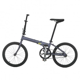 CXSMKP Bici pieghevoli CXSMKP Alluminio Leggero Folding Bike con Coaster Brake, Single Speed Folding Bike, 12" X 32" X 25", Pesa Solo 21, 5 Lbs, Nero