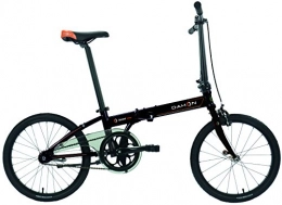 Dahon Bici pieghevoli Dahon Jifo Bicicletta Pieghevole Unisex Adulto, Shiny Black, Dimensione 16
