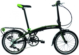 Dahon Bici Dahon qix D8 Bicicletta Pieghevole Unisex Adulto, Sabbia Nero, Dimensione 20