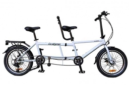 ECOSMO Bici ECOSMO 20 "Nuova bici pieghevole della bicicletta tandem della città 7SP, libero £30 casco - 20F07W