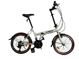 ECOSMO Bici pieghevoli Ecosmo 50, 8 cm nuovissimo bici pieghevole City 21SP – 20 F03 W