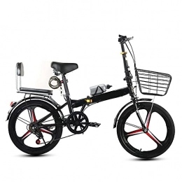 FBDGNG Bici FBDGNG - Bicicletta pieghevole per adulti, leggera, telaio in lega resistente con freno a disco, 50, 8 cm