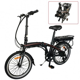 CM67 Bici pieghevoli Folding Sport Bicicletta Bici Pieghevole Bicicletta elettrica regolabile in altezza Bicicletta sportiva pieghevole con 3 modalità di guida Adatto per regali per adulti