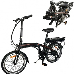 CM67 Bici pieghevoli Folding Sport Bicicletta Bici Pieghevole City bike elettrica pneumatici da 20 pollici Bicicletta pieghevole Pure con cambio a 7 marce Adatto per adolescenti e adulti