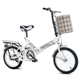 FYLZW Bici FYLZW Bicicletta Pieghevole, Mini Bicicletta Portatile in Lega di Alluminio Ultraleggera per Bambini Adulti Adatta per Viaggiare nella Città Selvaggia da 20 Pollici