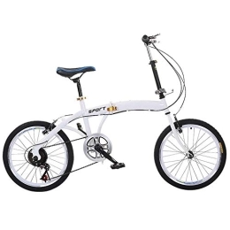GAOTTINGSD Bici GAOTTINGSD Triciclo Passeggino, er Bambini Triciclo Leggero Acciaio al Carbonio Pieghevole City Bike, 20 Uomini e Donne in Pollici Doppio V Brake Ammortizzatore Biciclette