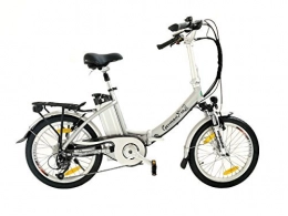 GermanXia Bici pieghevoli GermanXia - Bicicletta elettrica 20'' eTurbo Comfort, con cambio Shimano, LCD, 250 W, 15, 6 Ah, fino a 110 km di autonomia