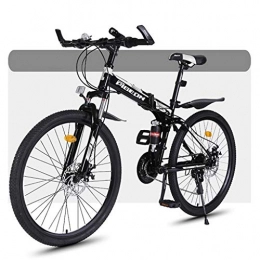 GXQZCL-1 Bici pieghevoli GXQZCL-1 Bicicletta Mountainbike, Mountain Bike, Biciclette Pieghevoli MTB, Full Suspension e Dual Freno a Disco, 26inch Ruote a Raggi MTB Bike (Color : B, Size : 27-Speed)