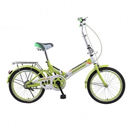 HUALQ Bicicletta da bicicletta pieghevole da 20 pollici per adulti maschi e femmine studenti di biciclette da trasporto ultraleggere portatili