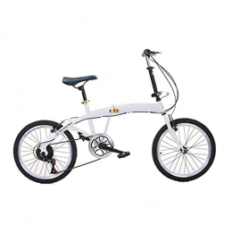 JieDianKeJi Bici JieDianKeJi Biciclette Pieghevoli 20 Pollici Nuovo Stile Portatile Leggero da Viaggio in Città Esercizio per Adulti Bambini Regali per Bambini velocità variabile