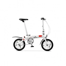 Jinan Bici Jinan DAHON BYA412 Bicicletta Pieghevole Mini Ultra Light Uomini Adulti e for Gli Studenti delle Donne Portable Piccolo Ruota di Bicicletta (Color : White)
