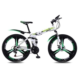 Jixi Bici pieghevoli Jixi velocità variabile Doppio Assorbimento di Scossa delle Donne Folding Mountain Bike da Uomo Bicicletta Ultra Light Portatile Fuori Strada Bicicletta (Color : 30 Speed, Dimensione : 3-24in)