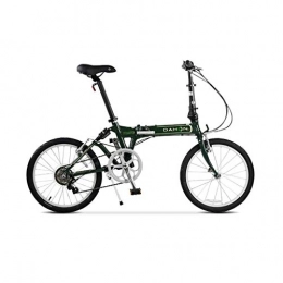 Jue Bici Jue Biciclette pieghevoli Bicicletta alluminio Bicicletta pieghevole Ultra luce dello spostamento adulti uomini e donne della bicicletta Ammortizzatore biciclette, 7-velocità Shift (Colore: Nero, Dime