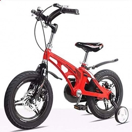 Equilibrio bici Bici Kids Bike con rotelle di addestramento for 12 14 Pollici Bici, Disco Freno Anteriore Freno Posteriore Pieghevole, Dimensione: 14, Colore: C (Color : D, Size : 12)