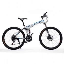 KOSGK Mountain Bike Bicycles Ruota 26 '' Telaio in Alluminio Leggero 27 velocità Freno A Disco