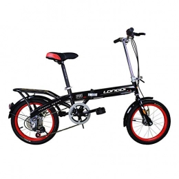 LETFF Bici pieghevoli LETFF adulto pieghevole bicicletta 50, 8 cm velocità variabile assorbimento degli urti Student bicicletta