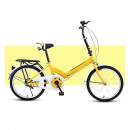 LLCC Compact Bike Alta qualità Bicicletta Pieghevole, Adulto Ammortizzatore Biciclette, Student Single Speed ​​Bike Bicyclee Leggero