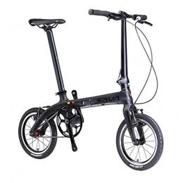 MEICHEN Bici MEICHEN 6.7kg City Bike Adulti Bicicletta Pieghevole 14 / 16 Bici Pieghevole per la Fibra di Carbonio Adulti Bici Pieghevole leggerezza del Carbonio Bicicletta Pieghevole