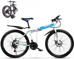 klt Bici Mountain bike MTB 27 velocità pieghevole bici doppio freno a disco per adulti studente 26 pollici ruote pieghevole