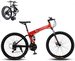 klt Bici Mountain Bike pieghevole da 61 cm pieghevole per adulti studente MTB Bike 21 velocità pieghevole per ragazzi e