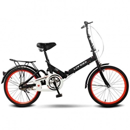 Xiaoping Bici Pieghevole Biciclette 20 Pollici Ammortizzatore Portatile for Adulti Ragazzo e della Ragazza della Bicicletta Bicicletta Bambino (Color : 1)