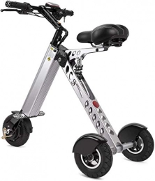 Triciclo Pieghevole Mini Scooter Elettrico Peso 14 kg con 3 velocità Limite di velocità 6-12-20 Km/H E 3 Ammortizzatori | Particolarmente Adatto per L'assistenza alla Mobilità E I Viaggi