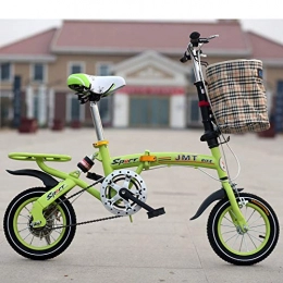 WY-Tong Bici Bambino Una Signora Adulta per Studenti di Biciclette per Bambini con Bicicletta ammortizzatrice Pieghevole