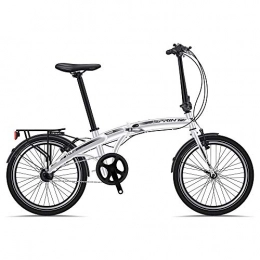 Xplorer Nexus 20 Pollici, Bicicletta Pieghevole, con Il Cambio Shimano, con Il Freni V, per Adulti