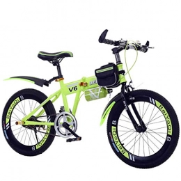JIAWYJ Bici YANGHAO-Mountain bike per adulti- Bici pieghevole per bambini Bici da 20 pollici Velocità variabile da 20 pollici, sella confortevole, pedale antiscivolo, freno sicuro e sensibile, bicicletta portatil