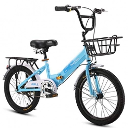 JIAWYJ Bici YANGHAO-Mountain bike per adulti- Bicicletta per bambini Bicicletta da 20 pollici Pieghevole, Comoda sella, pedale antiscivolo, freno sicuro e sensibile, bicicletta portatile per studenti YDLZZXC-09