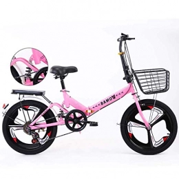 JIAWYJ Bici YANGHAO-Mountain bike per adulti- Biciclette pieghevoli, 20 pollici Variabile Velocità Bicicletta Anti-slip antiscivolo per uomo e donna, con cornice posteriore portante YDLZZXC-09 ( Color : C2 )