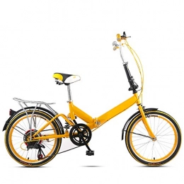 YANGMAN-L Bici pieghevoli YANGMAN-L 20" Leggero Alto tenore di Carbonio in Acciaio Pieghevole City Bike Biciclette, 12kg