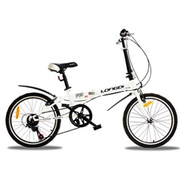 YANXIH Bici pieghevoli YANXIH 20" Leggera Pieghevole City Bike Biciclette, 12kg (Color : T1)