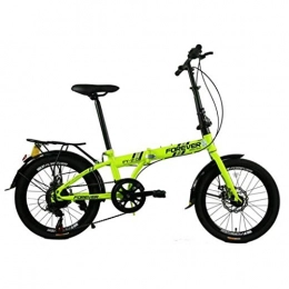 YANXIH Bici YANXIH 20" Leggera Pieghevole City Bike Biciclette, 13kg (Color : T3)