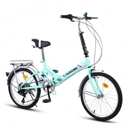 YANXIH Bici pieghevoli YANXIH 20" Leggera Pieghevole City Bike Biciclette, Installazione Gratuita, 13kg (Color : T3)