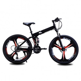 YBZX Bici pieghevoli YBZX Biciclette Pieghevoli a velocità variabile da 26 Pollici per Mountain Bike Pieghevoli per Adulti 3 Ruote da Taglio per Bici da Strada per Uomo e Donna