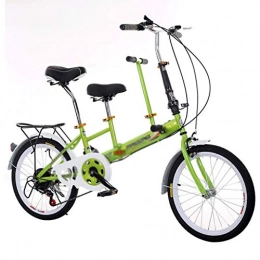 YWSZJ Bici YWSZJ Bicicletta Genitore-Figlio a velocità variabile Pieghevole da 20 Pollici con Bicicletta per Bambini ， Mini Bici Pieghevole Leggera (Color : B)
