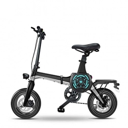 ZXWNB Bici ZXWNB Bicicletta Elettrica Pieghevole per Adulti Mini Piccola Moto Intelligente 48V Modello di Luce per Auto con Batteria A Guida Assistita Maschio E Femmina, C, 1