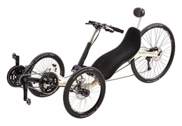 Ruder-Rad Bici Remi-Ruote Trike S, Chiaro Avorio, 185 cm, 0742832734431