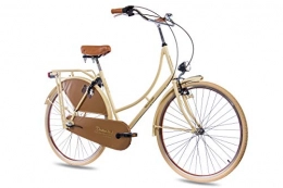 Unbekannt Bici 28 pollici Vintage Olanda City Ruota KCP deritus N3 con 3 marce shimano Nexus e dimissioni Crema