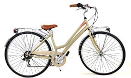 Adriatica Biciclette da città Adriatica Bicicletta Donna Trend” Ruote 28″ con Cambio Shimano 6 velocità + Accessori Inclusi / Colore Verde