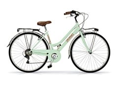 Airbici - Via Veneto 28", Bicicletta da donna, rétro vintage, citybike, verde giulietta