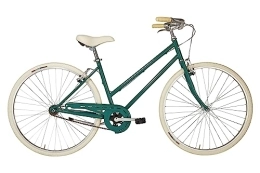 Alpina Bike Bici Alpina Bike Bicicletta Donna 1v L'EGO, Verde Smeraldo, 28", Acciaio