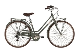 Alpina Bike Biciclette da città Alpina Bike, Bicicletta Donna Rondine, Verde, 28", Acciaio