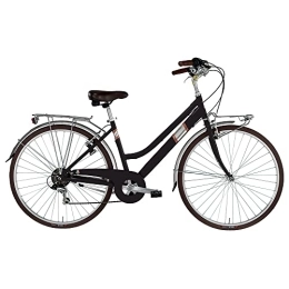 Alpina Bike Biciclette da città Alpina Bike Roxy 6v, Bicicletta da Città Donna, Nero, 28