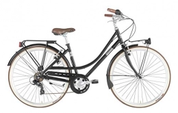 ALPINA Bici ALPINA City Bike Freetime da Donna, 28", Cambio a 7V e Telaio in Alluminio 46 cm Nero