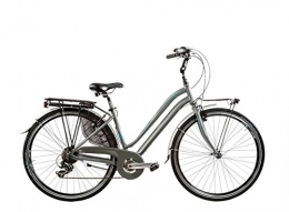Cicli Puzone Biciclette da città BICI 28 AURA DONNA 21V ALLUMINIO AURA21V (TITANIO AZZURRO OPACO)