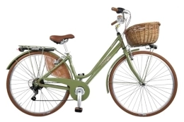 Bici da città bicicletta citybike ctb bike vintage via veneto by canellini dolce vita venezia (Verde Oliva)