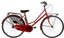 Cicli Puzone Bici Bici Misura 26 Olanda Passeggio Olandese Art. OL26 (Rosso)