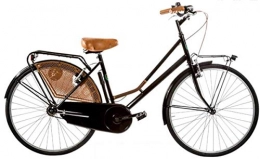 Cicli Puzone Bici Bici Misura 26 Olanda Senza FILETTI Passeggio Olandese Art. OL26SF (Nero)